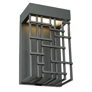 Aspen 15W 1 LED Wall Sconce 10 Inch Tall by Abra - 50060ODW