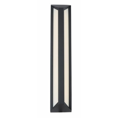 Trix 28W 1 LED Wall Sconce by Abra - 50088ODW