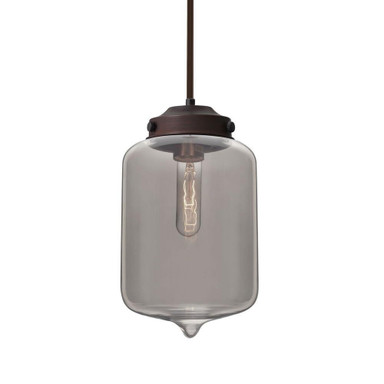 Olin 1 Light Small Stem Pendant by Besa - 1TT-OLIN