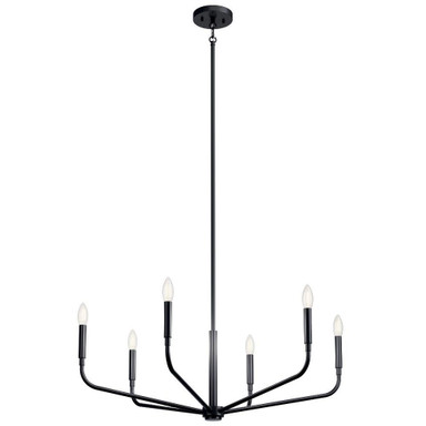 Madden 6 Light Large Round Chandelier by Kichler - 52718