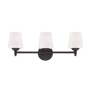 Darcy 3 Light Vanity Light by Designers Fountain - 15006-3B-3