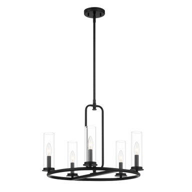 Hudson Heights 5 Light Medium Chandelier by Designers Fountain - D268C-5CH-MB