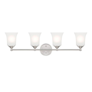 Bronson 4 Light Vanity Light by Designers Fountain - D278M-4B-BN