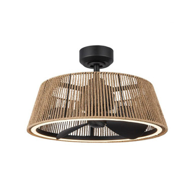 Isla 3 Blade LED Fandelier 14.75 Inch Tall and 24 Inch Wide by Kuzco - CF41424