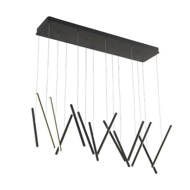 Chute LED Light Medium Linear Pendant by Kuzco - LP14840