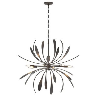 Dahlia 6 Light Large Chandelier by Hubbardton Forge 104350HF