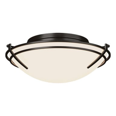 Tryne 2 Light 15.7 Inch Wide Semi Flush Mount by Hubbardton Forge - 124402HF