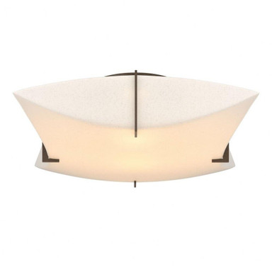 Bento 2 Light 17.8 Inch Wide Semi Flush Mount by Hubbardton Forge - 126620