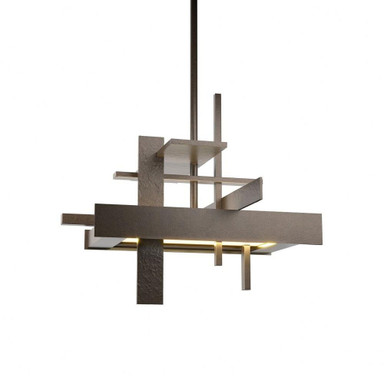 Planar 23W 1 LED Medium Pendant by Hubbardton Forge - 139718H