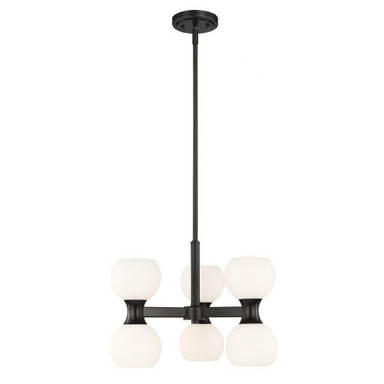 Artemis 6 Light Chandelier 12.75 x 18 Inches Wide by Z-Lite - 494-6