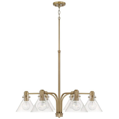 Greer 6 Light Large Chandelier by Capital - 445861