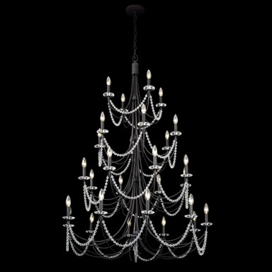 Brentwood 28 Light Oversized Chandelier by Varaluz - 350C28