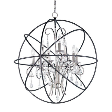 Orbit 9 Light Large Pendant by Maxim - 25145
