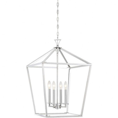 Townsend 4 Light Large Foyer Pendant by Savoy House - 3-421