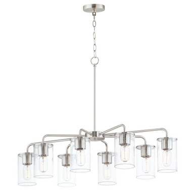 Sleek 8 Light Large Chandelier by Maxim - 11848-8