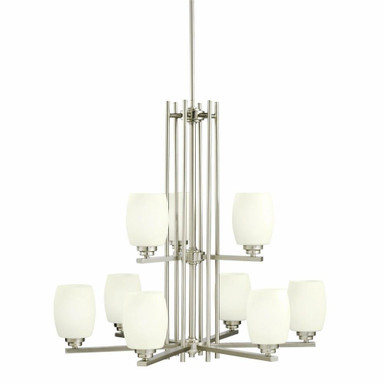 Eileen 9 Light Large 2 Tier Chandelier by Kichler - 1897