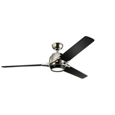 Zeus Ceiling Fan with Light Kit 18 Inch tall by 60 Inch wide by Kichler  - 300060