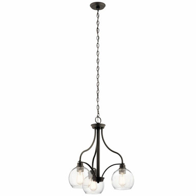 Harmony 3 Light Medium Chandelier by Kichler - 44063