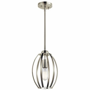 Tao 1 Light Small Oval Pendant by Kichler - 44054
