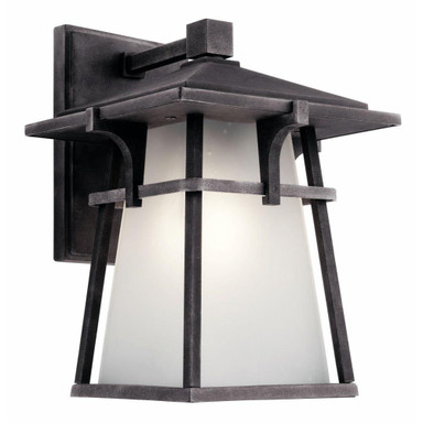 Chatsworth Top 1 Light Wall Lantern 10.75 Inch Tall by Bailey Street Home - 147-BEL-2242750
