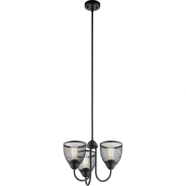 Voclain 3 Light Small Chandelier by Kichler - 52268
