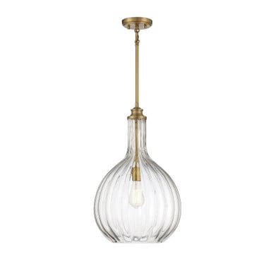 Brandon 1 Light Medium Pendant by Savoy House - 7-2255-1