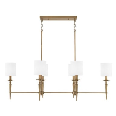 Abbie 6 Light Oversized Island Chandelier by Capital - 842661