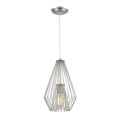Quintus 1 Light Mini Pendant 15.75 x 9.25 Inches by Z Lite - 442MP