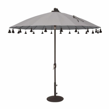 8.5 Foot Aluminum Crank Lift Round Market Umbrella by Simply Shade - SSUSC45109