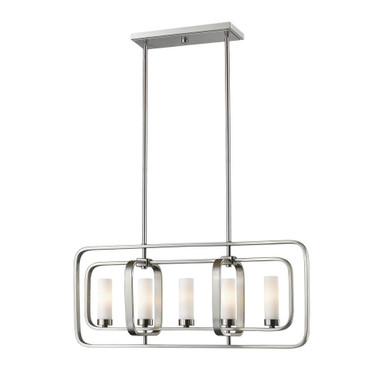 Aideen 5 Light Island/Billiard 9.75 Inch Wide by 14.25 Inch High by Z-Lite - 6000-5L