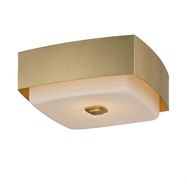 Allure 2 Light 13 Inch Wide Square Flush Mount by Troy - C567