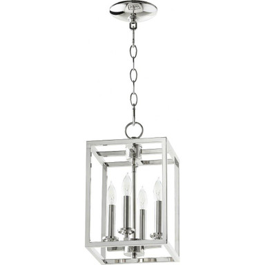 Cuboid 4 Light Small Pendant by Quorum - 6731-4