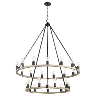 Paxton 24 Light Oversized 2 Tier Chandelier by Bailey Street Home - 183-BEL-1016083