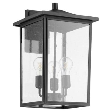 Riverside 3 Light Outdoor Wall Lantern 18 Inch Tall by Quorum - 722-11