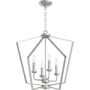 4 Light Large Entry Pendant 23 Inch Wide by Quorum - 894-4