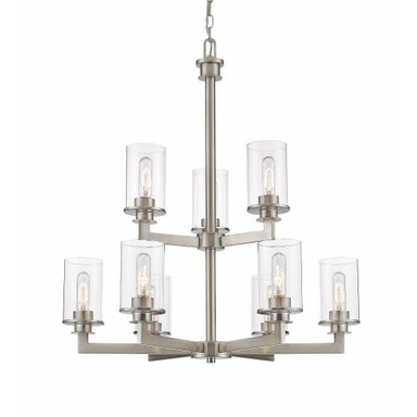 Walton Farm 9 Light Large Chandelier by Bailey Street Home 372-BEL-747011