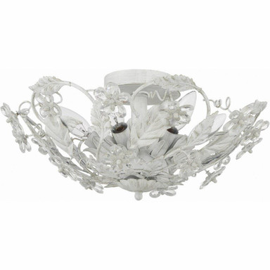 Queen Garth 6 Light 16 Inch Wide Semi Flush Mount by Bailey Street Home - 49-BEL-406600
