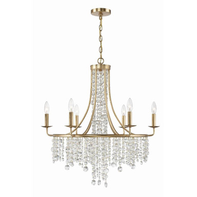 Fosse Glen 6 Light Large Chandelier by Bailey Street Home - 49-BEL-1054258