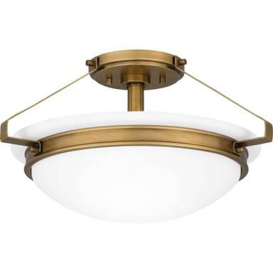 Stoke Glade 2 Light 15 Inch Wide Semi Flush Mount by Bailey Street Home - 71-BEL-1118881