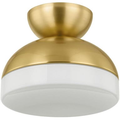 John Brook 1 Light 11 Inch Wide Flush Mount by Bailey Street Home - 735-BEL-1328542