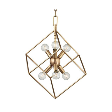 St Catherines Field 6 Light Large Pendant by Bailey Street Home - 116-BEL-2121385