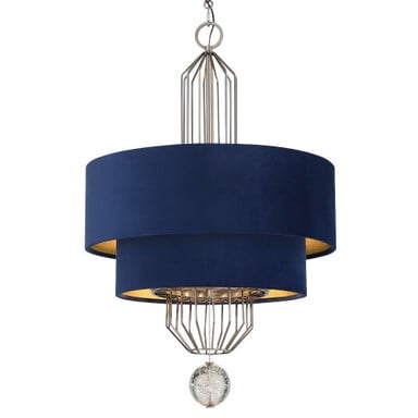Pen-An-Gwel - 8 Light Pendant-37 Inches Tall and 24 Inches Wide - 109-BEL-1287660