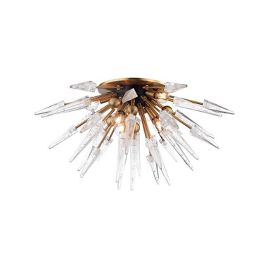 Fir Tree Birches 6 Light Metal Semi Flush Mount by Bailey Street Home - 116-BEL-2121536