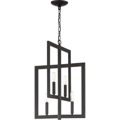 Tennyson Side - Four Light 2-Tier Foyer - 15.5 inches wide by 21.5 inches high - 139-BEL-613128