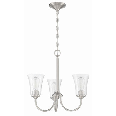 Carr Orchard - Three Light Chandelier in Traditional Style - 20 inches wide by 18.5 inches high - 139-BEL-3827708