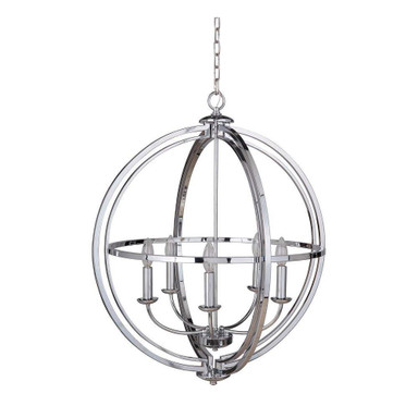 Fleur Close - Five Light Foyer - 25.5 inches wide by 30.13 inches high - 139-BEL-561922