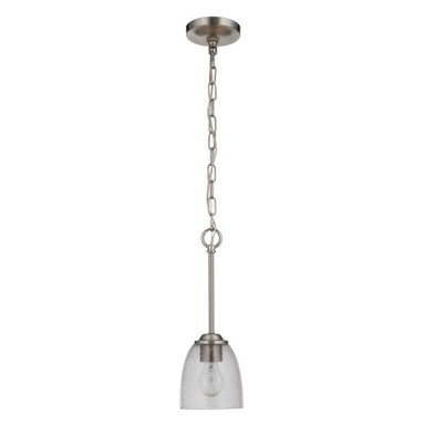 Ainsdale Fields - One Light Mini Pendant in Transitional Style - 5.5 inches wide by 15.63 inches high - 139-BEL-921768