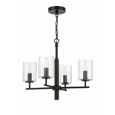 Harold Place - 4 Light Chandelier In Transitional Style-17.5 Inches Tall and 20 Inche Wide - 139-BEL-1116811