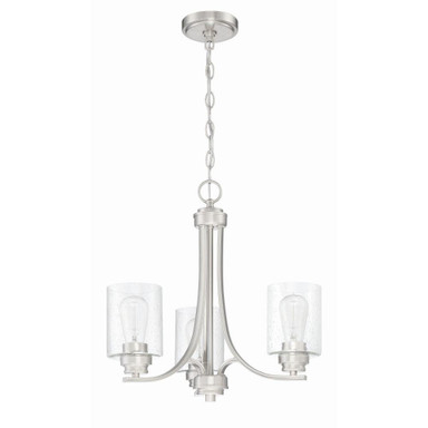 Beacon Parc - Three Light Chandelier in Transitional Style - 18 inches wide by 18 inches high - 139-BEL-3827625