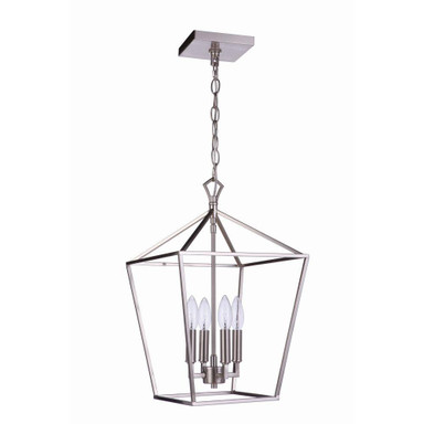 Flynt II - 4 Light Foyer In Transitional Style-19.5 Inches Tall and 12 Inche Wide - 139-BEL-1116878